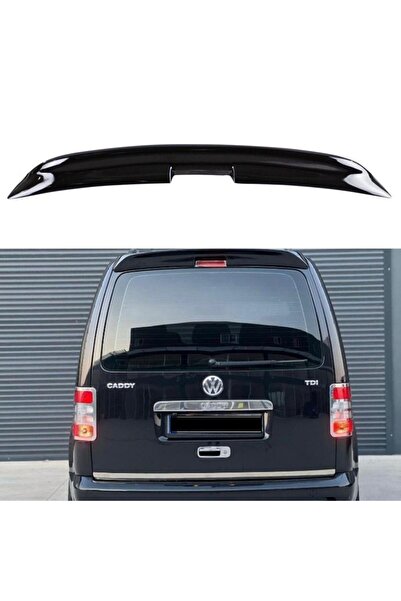 Carmind Vw Caddy Piano Black Boyalı Spoiler ABS Plastik 2003-2010