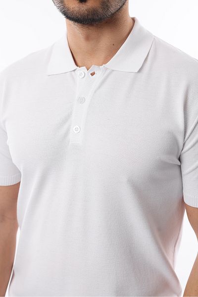 İDS COLLECTİON Tricou polo pentru bărbați - vâscos, 3 nasturi, moștenire flexibilă și respirabilă