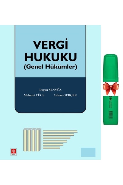 Tercih Akademi Yayınları Ekin Yayınları  Vergi Hukuku (Genel Hükümler) Adnan ...
