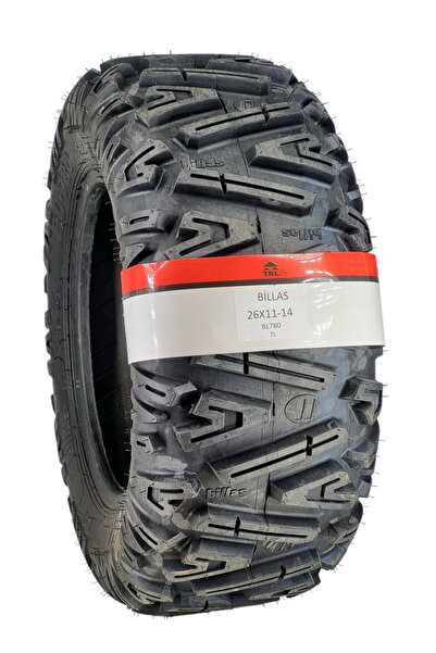 Billas ATV LASTİĞİ 26X11-14 TL (TUBELESS - DUBLEKS)