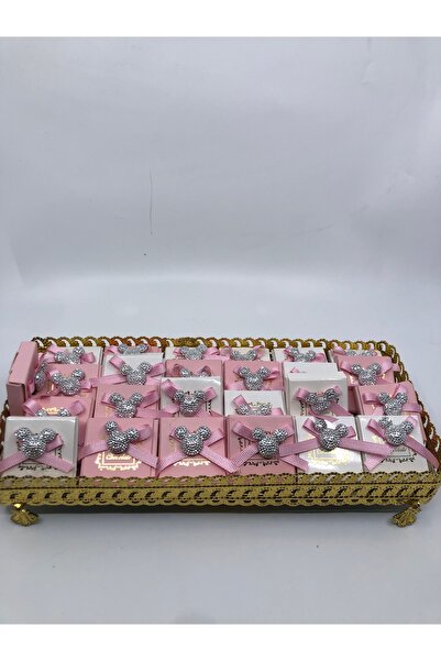 Lavin Çikolata 25 Adetli Mickey Mouse Hoş Geldin Bebek Çikolatası