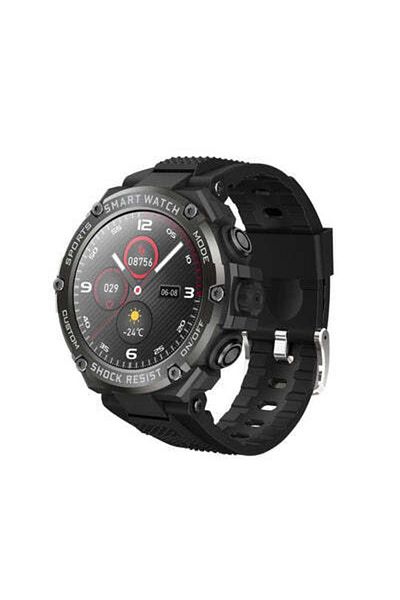 telux POWERFIT Smart Calling Watch with 1.53” FHD Display & 15 Days Battery Life, Black
