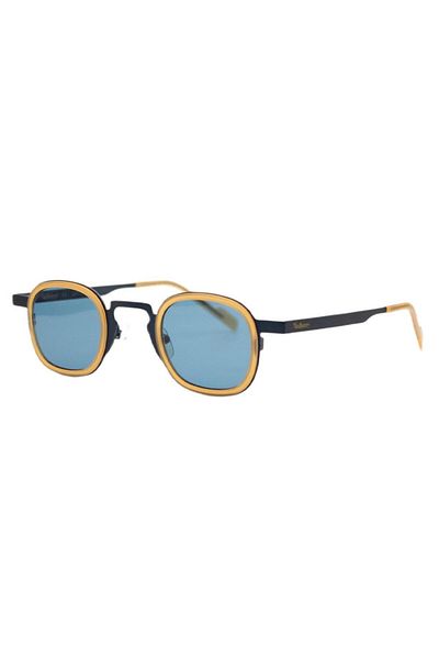 REDBERRY Glasgow 6 41-29 Unisex Sunglasses - Brown Metal Frame, Uv400