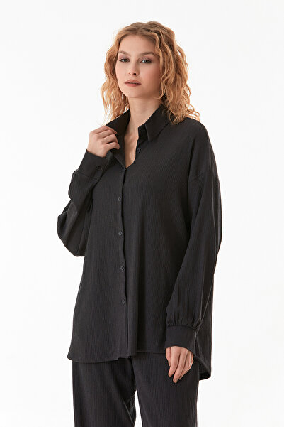 Fulla Moda Fullamodest Shirt Collar Wrapped Fabric Set