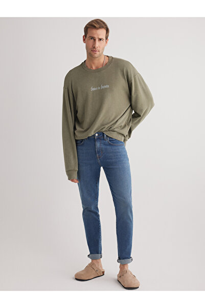 Generic Brand Jack 116 Normal Waist Blue Skinny Jeans Men