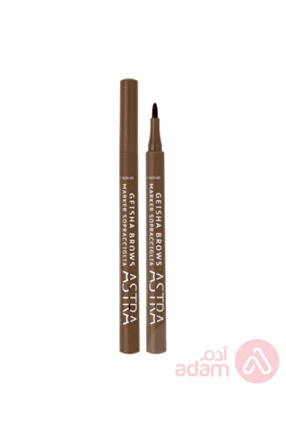Astra قلم تحديد الحواجب من جيشا | أشقر 01