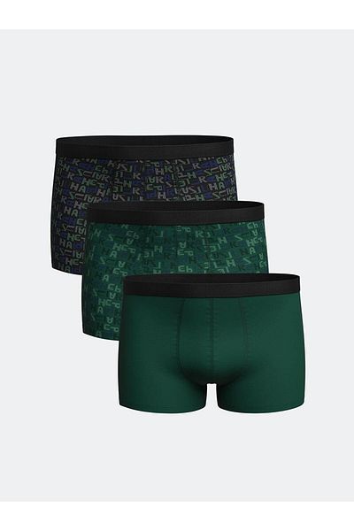 LC Waikiki Standard Mold Cotton Flexible Men's Boxers 3-Piece