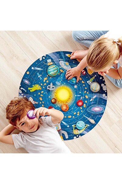 Hape Puzzle Güneş Sistemi Yuvarlak Yapboz