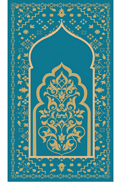 Filamente Decorative Digital Printed Non-Slip Base Prayer Rug Prayer 70X125