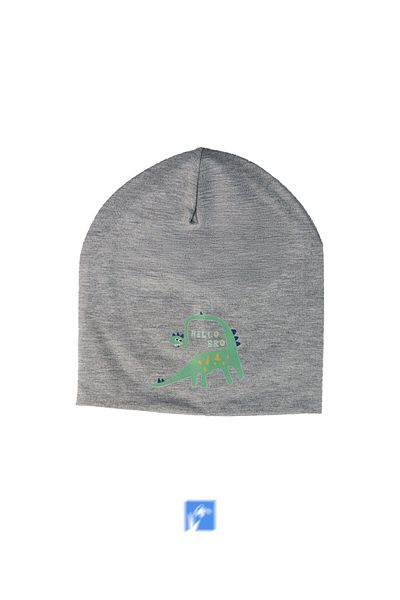 Kardelen Butik Denizli 100% Cotton Double Layer Boy's Combed Cotton Cap (1-4 Years)
