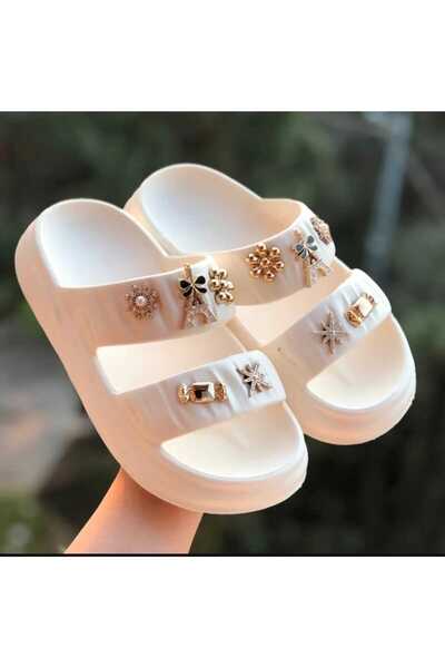 Pandalina شباشب نسائية فيلون (خفيفة) شباشب حمام سباحة للشاطئ البحري، شباشب مريحة