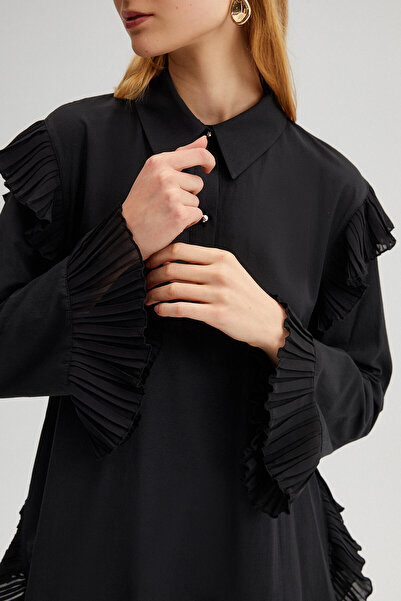Touché Privé Šifonová tunika s volánem