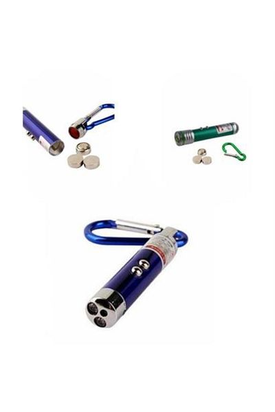 Buffer Ends Shopzum 3 Function Red White Lighted Led Laser Cat Dog Toy Keychain