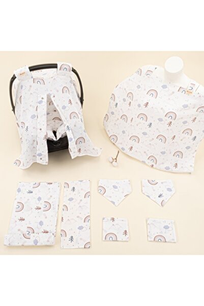 Yunikobaby 9 Piece Advantageous Set - Single Sided - Pastel Rainbow