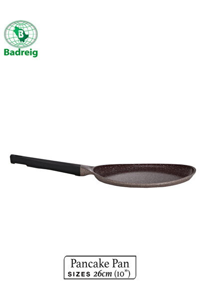 badreig صينية بان كيك مطلية بالسيراميك من لاهويا 26 سم 0.7 لتر من الألومنيوم ...