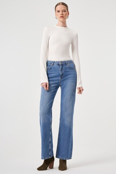 UTOPIAN Sıfır Yaka Vatkalı Bluz