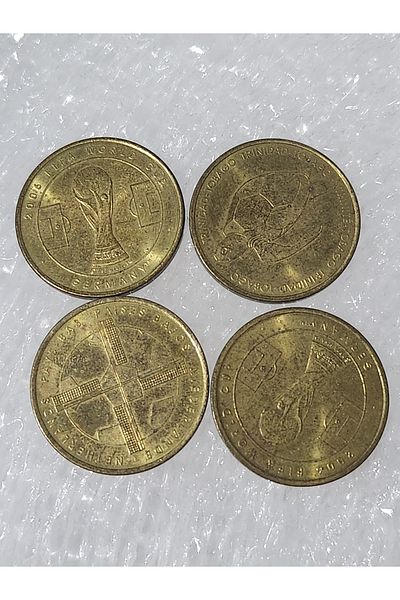 Edi Antik 2006 Fifa World Cup - Medal 4 Pcs Fits Original Era 4 Different Countries Commemorative