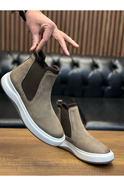 Avni Ceylan Zarif tasarım maksimum konfor EVA tabanlı Deri Kahverengi bot