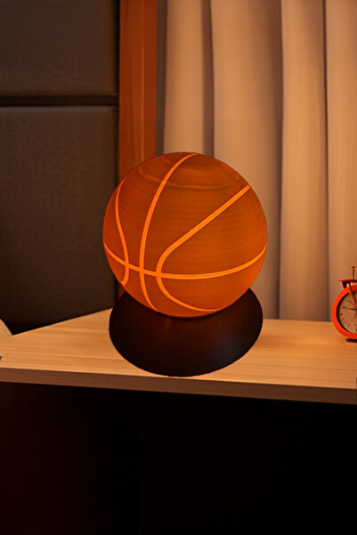 MEK Basketbol Topu Tasarımlı Led Gece Lambası
