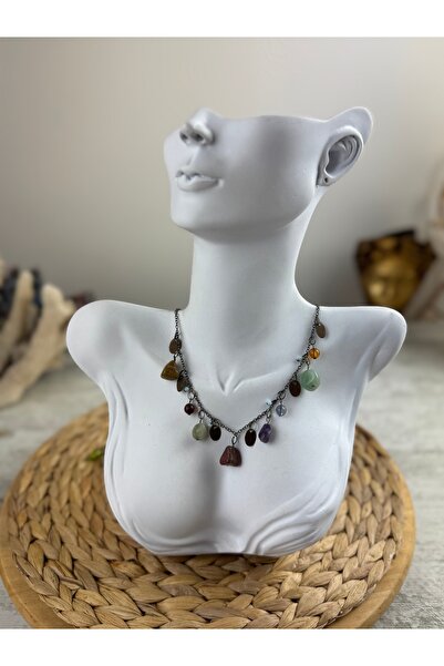 SEDEF TAKI Taşlı kolye