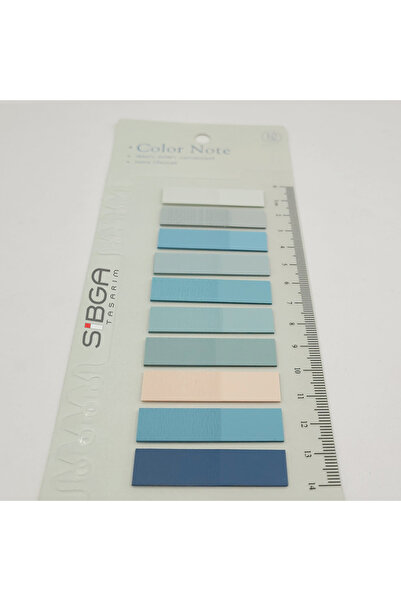 sibga tasarım Transparent Colored Postit Post-it Post ItBookmark Bookmark Postit Sticker Note Paper 200 Sheets