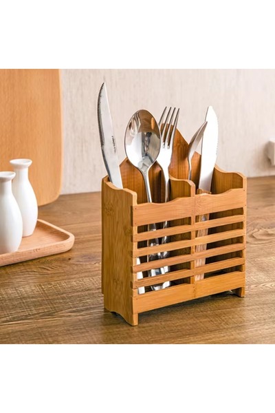 Generic Buy Bamboo Cookware Set with Stand Online