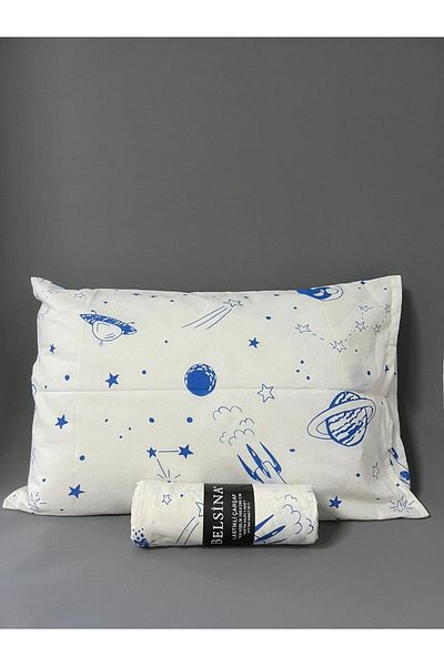 Pamuku Children's Patterned Single Personal Elastic Bed Sheet Set (+1 Pillow Case)