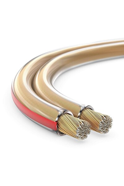 ObuTech 100m Metre 2*0.75mm Kordon Kablo Elektrik Ve Hoparlör Kablosu