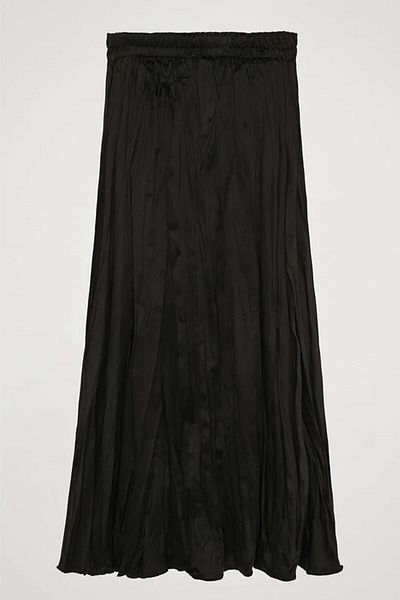 Quzu Women's Black Skirt - Etk00016