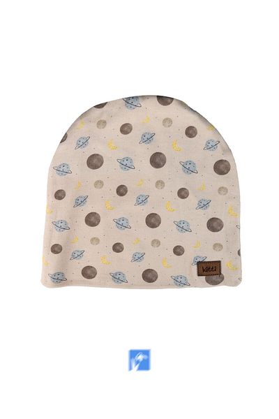 Kardelen Butik Denizli 100% Cotton Double Layer Children's Combed Cotton Cap (4-8 Years)