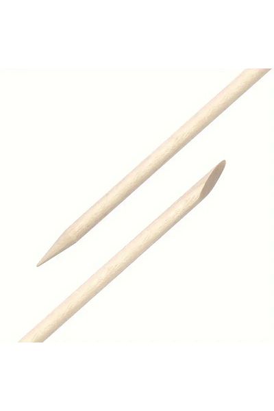 arasia 100 Orange Sticks - Wooden Meat Pusher