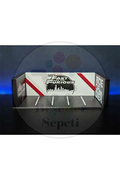 Bi'şeyler Sepeti 1:64 Fast and Furious Hızlı ve Öfkeli Diorama Parking Diecas...