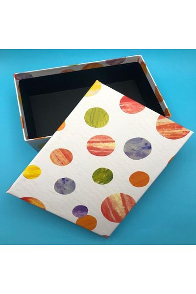 evimdeyokyok Polka Dot Gift Box