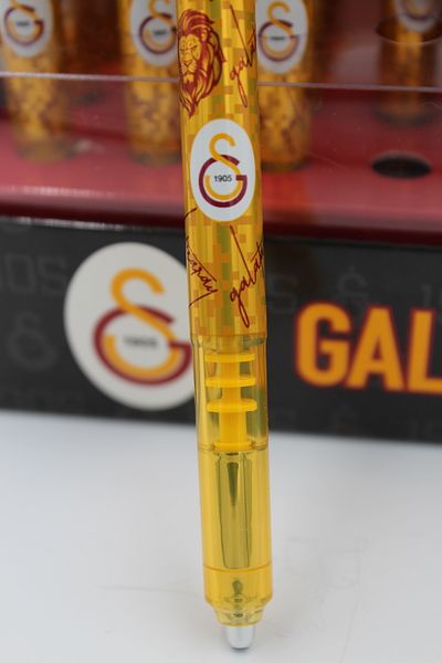 Galatasaray 0.7mm Lion Pattern Licensed Versatile Pen - Metal Touch Tip