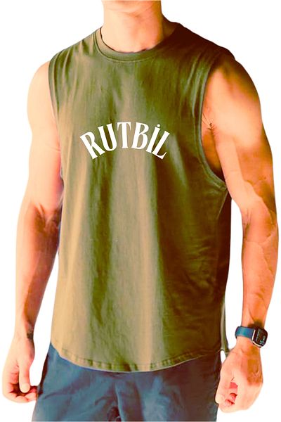 RUTBİL SPORTS قميص داخلي للياقة البدنية، قميص داخلي للياقة البدنية، قميص داخلي رياضي، قميص داخلي رياضي، قميص داخلي أخضر للياقة البدنية