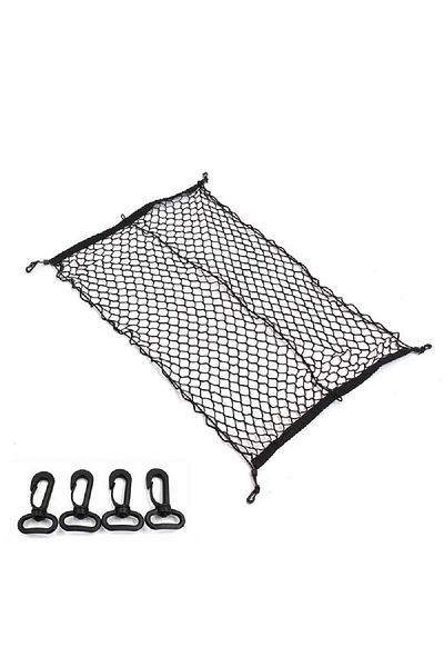 Choice black Car Mesh Elastic Nylon Rear Back Cargo Trunk Storage Organizer Luggage Net Holder Accessory 10