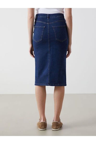 LC Waikiki Dar Fit Kadin Jean Etek - S5AC11Z8