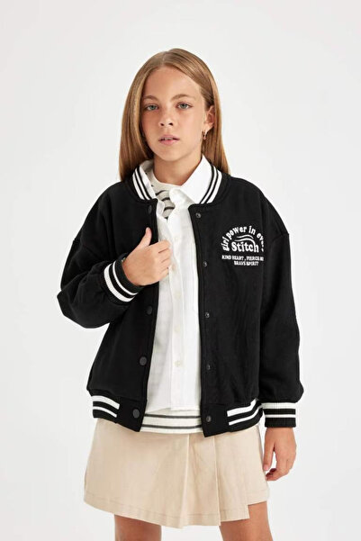 DeFacto Defacto A4816A8/BK81 Μαύρος ιδρώτας για κορίτσια