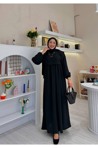TANISA لوسيا TNS-4447 موديل الحجاب فستان طويل