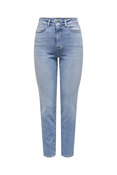 ONLY Straight-Fit jeans ONLEMILY Hohe Taille Gerade geschnitten Jeans