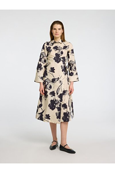 Selected Femme Blusenkleid Print
