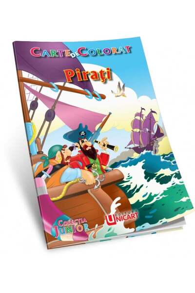 unicart Pirates Coloring Book B5