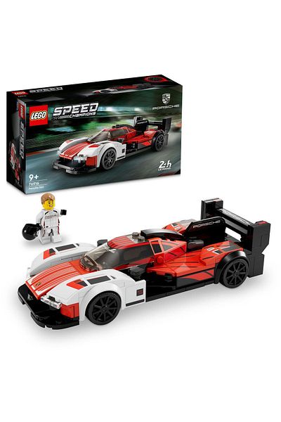 LEGO ® Speed Champions Porsche 963 76916 - Creative Toy Construction Set for Ages 9 and Up (280 Pieces)
