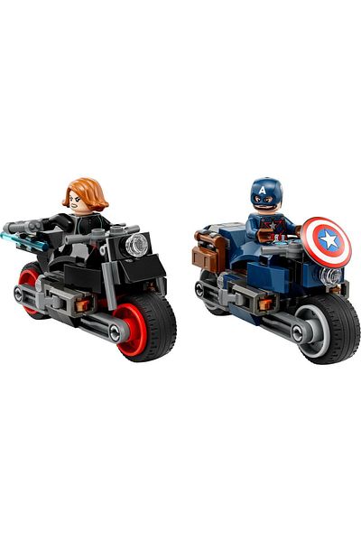 LEGO marvel Black Widow and Captain America Kids Construction Set - 76260 (130 Pieces)