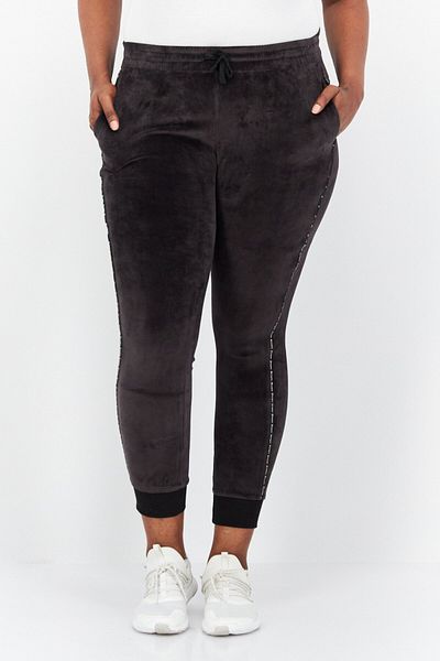 Champion Women Sportswear Fit Plain Training Sweatpants, Black