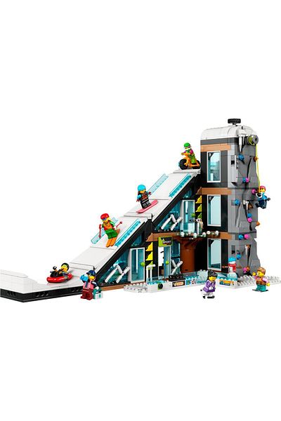 LEGO City 60366 Model Ski and Mountaineering Toy Construction Set - 1054 Pieces