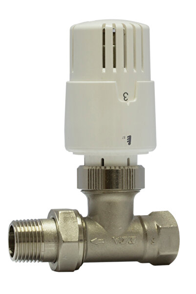 Eca TRV4 Termostatik Düz Radyatör Valfi Petek Vanası 602120756