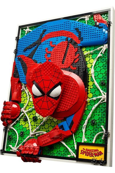 LEGO ® Art The Amazing Spider-Man 31209 - Creative Toy Model Building Set (2099 Pieces)