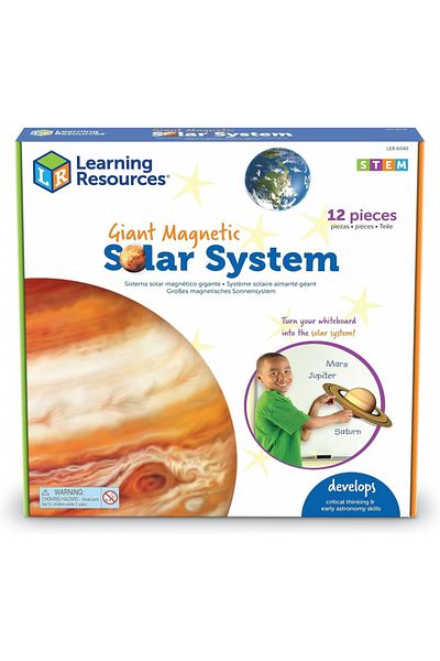 Learning Resources Giant Magnetic Solar System-LER6040