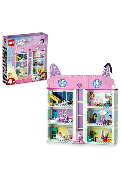 LEGO ® مجموعة ألعاب بناء بيت الدمية جابي 10788 (498 قطعة)